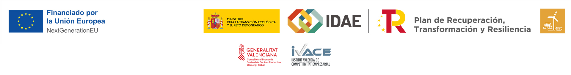 Logos institucionales cofinanciación